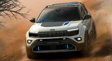 Jeep Avenger 4x4 Concept, il futuro è a trazione integrale. Il nuovo B-suv elettrico verrà proposto come AWD con due motori