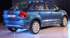 Volkswagen Ameo, svelata la Polo a tre volumi per l'India