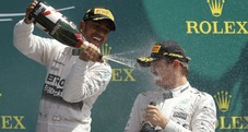 Doppietta Mercedes in Inghilterra: vince Hamilton, la Ferrari sul podio con Vettel