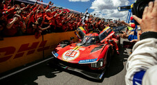 Ferrari sbanca Le Mans: domina la 24 ore all'esordio dopo un'assenza di mezzo secolo