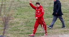 Ferrari, l'ottimismo di Leclerc: «Sarei molto deluso se non arrivasse almeno uno dei due titoli» Ferrari, l'ottimismo di Leclerc: «Sarei molto deluso se non arrivasse almeno uno dei due titoli»