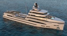 Rosetti Super Yachts svela l’85 metri Expedition Supply concept sviluppato con Rolls-Royce e Spadolini