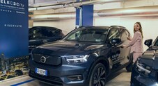 Volvo, mobilità green sugli scudi: a Roma una stazione supercharge, a Milano il car sharing di quartiere