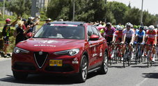 Alfa Romeo auto ufficiale Giro d’Italia. Flotta di Stelvio e Giulia lungo i 3.500 km della Corsa Rosa