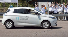 Arriva Zoe, l'elettrica targata Renault che percorre fino a 1.600 km in 24 ore
