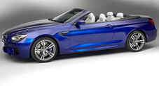 BMW M6 Cabrio, signora da 560 cavalli coppia più 30%, consumi meno 30%