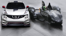 Nissan DeltaWing e Juke-R alla 24 Ore: una freccia a Le Mans e un super Suv