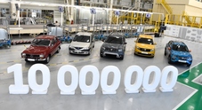 Dacia raggiunge quota 10 milioni di veicoli prodotti. Tagliato il traguardo mercoledì con un Duster Extreme a Mioveni