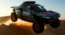 Audi al Rally del Marocco per preparare la Dakar. Tre equipaggi in corsa con la RS Q e-tron
