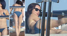 Juliette Lewis bikini hot a Cannes Flirt con Leonardo DiCaprio Foto