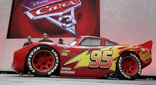 Saetta McQueen diventa vero al salone di Detroit per lanciare Cars 3