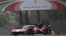 Ferrari 499P Modificata, ispirata dalle vittorie di Le Mans direttamente allo show di Imola