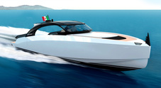 Centounonavi prepara il debutto mondiale di Vespro, fast cruiser di 16,50 metri. Arriva a 56 nodi con propulsione a idrogetto
