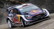 WRC, a Montecarlo la Fiesta di Ogier sempre in testa tallonato dalla Toyota Yaris di Tänak