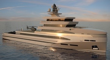 Rosetti Super Yachts: ecco i concept di due barche da sogno con suite, piscine, saune, terrazze ed elicottero