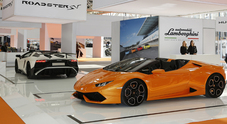 Lamborghini, presenza in forze al Motor Show: due stand, gare e fuorisalone
