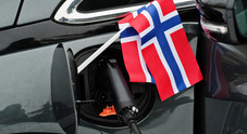 In Norvegia le auto elettriche in circolazione superano quelle a benzina