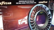 Aero, il pneumatico concept per auto volanti e a guida autonoma di Goodyear