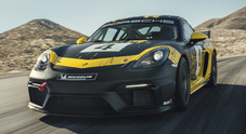 Porsche 718 Cayman diventa GT4 Clubsport,in pista divertimento assicurato con 425 cv