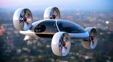 Auto e taxi volanti, mercato dei droni da 65 mld dollari. Da aeroporto di Roma e quello di Torino il primo volo nel 2025: 4 minuti a 44 euro