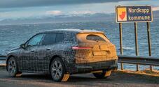 BMW iX, un test da brividi al Polo Nord. In Scandinavia alla prova motori elettrici e trazione