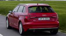 Audi A3, autonomia record per la versione a metano. C'è anche la versione ibrida plug-in