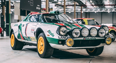 Lancia Stratos e Delta all'Autoworld Museum di Bruxelles. Modelli in scena per la mostra “Rally Legends - From Dust to Glory”