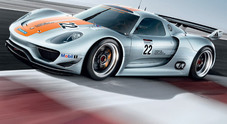 Porsche 918, l'elettrica-ibrida: 325 km/h, 800 cv, 33 km con un litro
