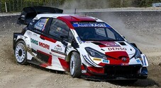 Ogier (Toyota) passa al comando del Rally di Croazia. Sul podio virtuale anche Evans e Neuville