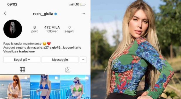 Giulia Ragazzini hackerata, rubato il profilo Instagram della Miss e influencer: «100mila euro di danni, non ho più nulla»