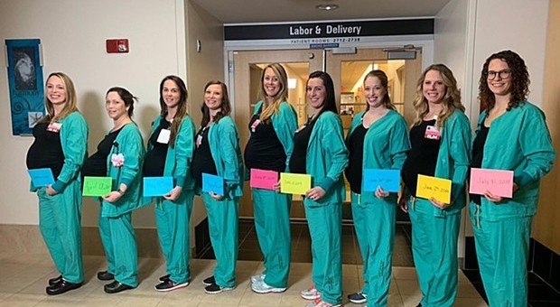 Baby boom in un ospedale Usa, 9 infermiere incinte insieme