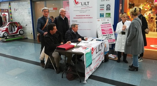 Screening di prevenzione oncologica, successo di partecipazione per l'iniziativa della Lilt