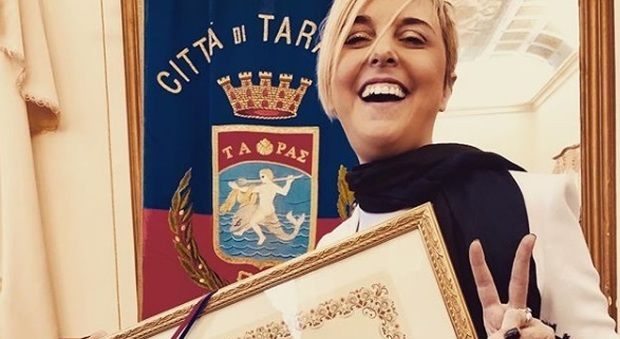 Nadia Toffa a Taranto per la cittadinanza onoraria: «Sono orgogliosa, la città saprà rialzarsi»