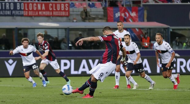 Bologna e Genoa si prendono un punto a testa, finisce 2-2 al Dall'Ara