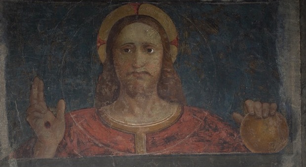 Una delle 36 opere d'arte in mostra a Roma nella sede del Pio Sodalizio dei Piceni