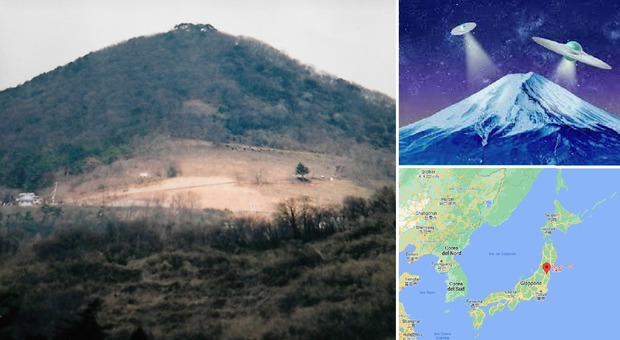Ufo, la montagna giapponese (a forma di piramide) che sembra una calamita. I residenti: «Qui la casa degli alieni sulla Terra»