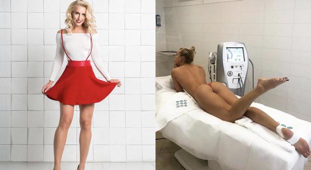 Lo Spartak Mosca infuoca i social: la presentatrice tv posa nuda in infermeria