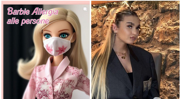 Chanel Totti ha scelto la sua Barbie: «Allergia alle persone». L'ironia conquista i fan
