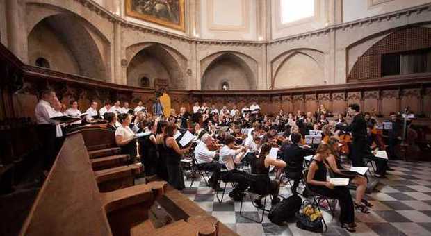 Il concerto nella cattedrale di Narni nell'edizione del festival 2012