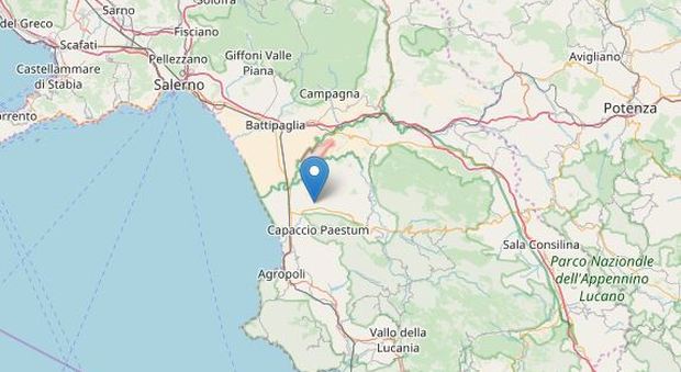 Scossa di terremoto in Campania: tremano le abitazioni tra Battipaglia e Paestum