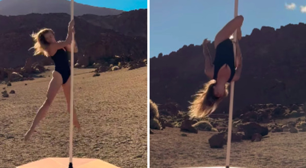 La ballerina fa arrabbiare tutti esibendosi in una pole dance nel parco naturale: «Mi sono sentita viva»