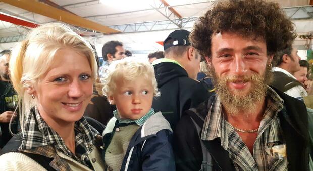 Alice, Fabio e il piccolo Martin