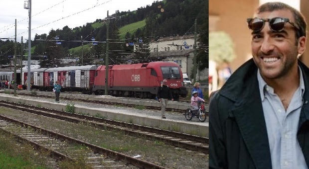 Carlo Santucci e il treno delle bici Lienz-San Candido