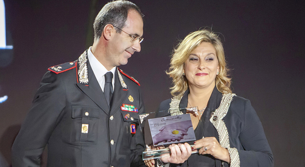 Valeria Grasso premiata a Roma dal generale Minicucci