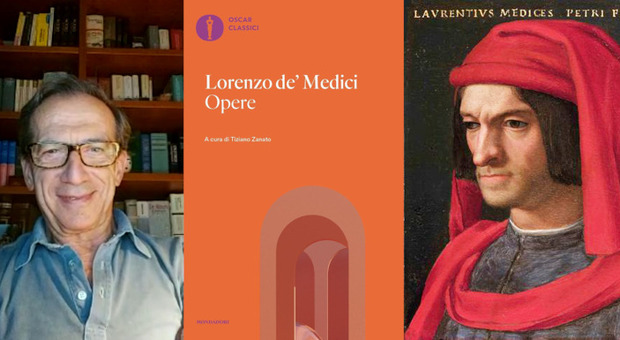 Il docente di Ca' Foscari Tiziano Zanato, la pubblicazione delle opere di Lorenzo de' Medici e un ritratto del magnifico
