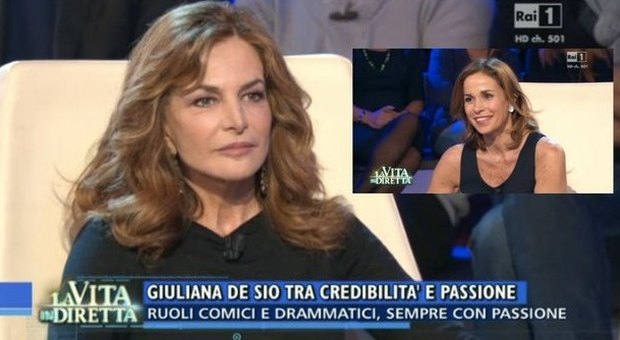 Giuliana De Sio al veleno contro Cristina Parodi a 'La vita in diretta': "Tu hippie? Bevevi il the"