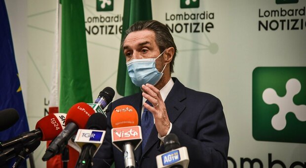 Lombardia zona arancione, Fontana: «Chiederemo risarcimento danni al governo»