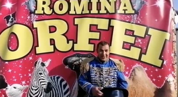 Coronavirus in Campania, il circo salvato dalla solidarietà «ringrazia» con uno spettacolo in diretta Fb