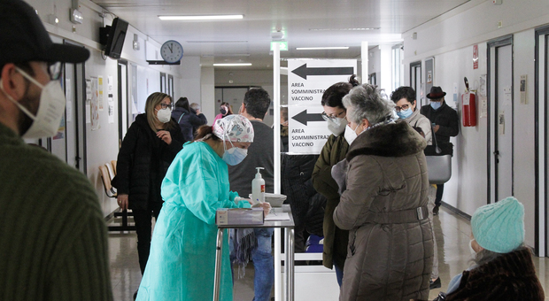 Il centro vaccinale di Montegranaro a servizio dell'Area vasta 4