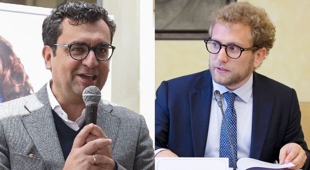 Francesco Rucco e Giacomo Possamai, candidati al ruolo di sindaco